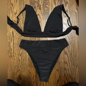 Abercrombie black bikini